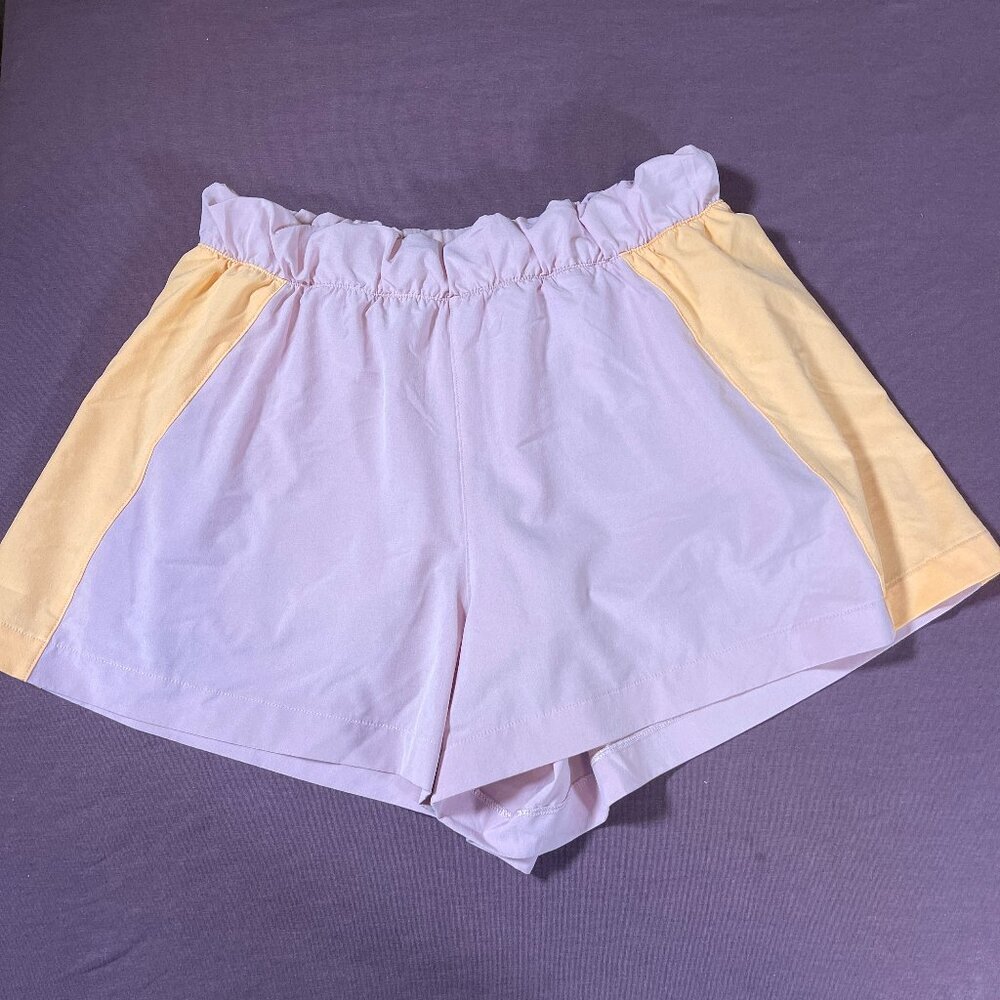 Athleta Girl Shortsie 3" shorts - Pink and orange - Size Girls XL (14)